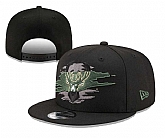 Bucks Team Logo Tear Black New Era Adjustable Hat YD,baseball caps,new era cap wholesale,wholesale hats